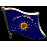 CONCH REPUBLIC KEY WEST FLORIDA FLAG PIN DX
